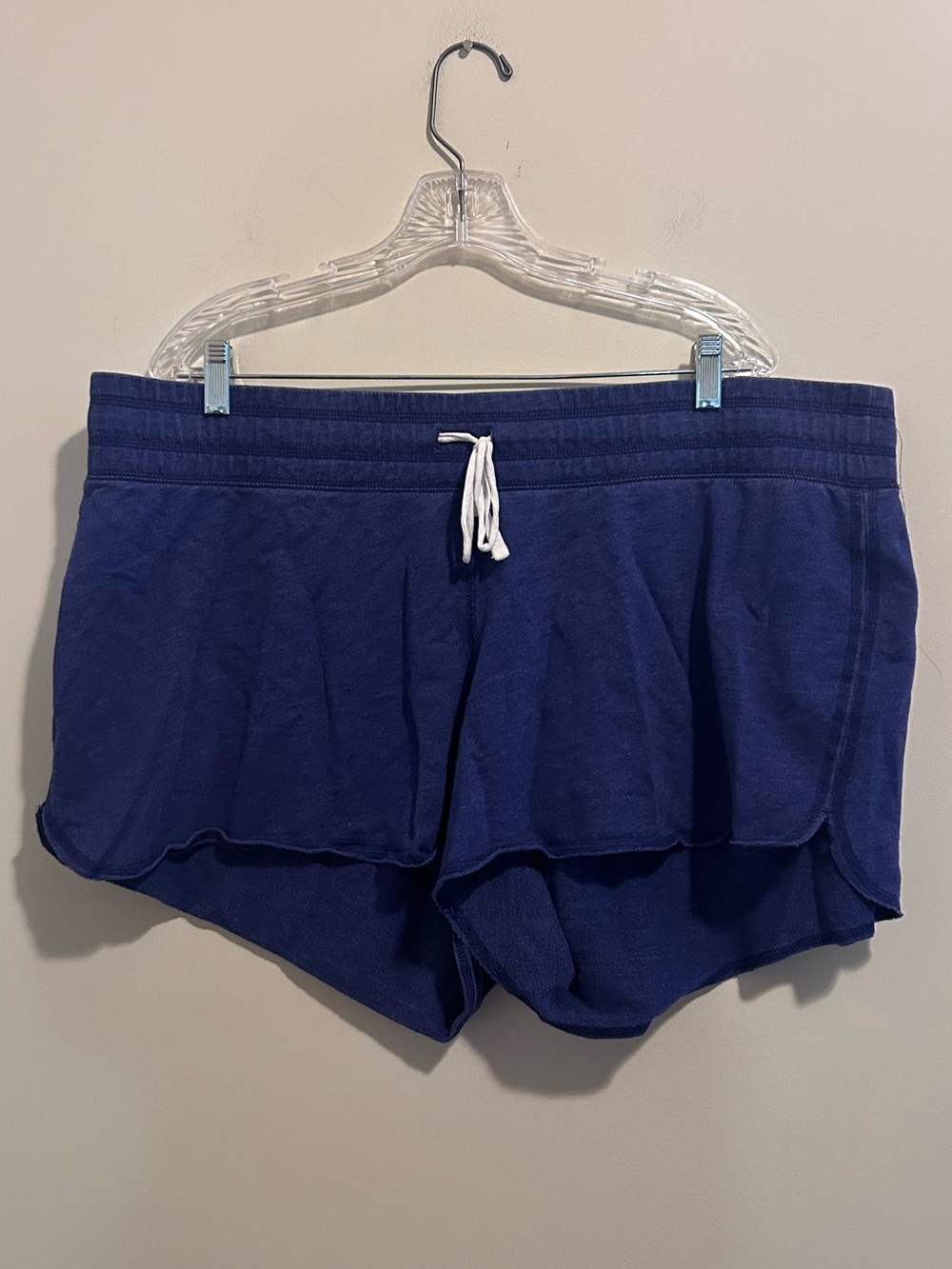 Old Navy Navy Blue Layered Athletic Lounge Shorts
